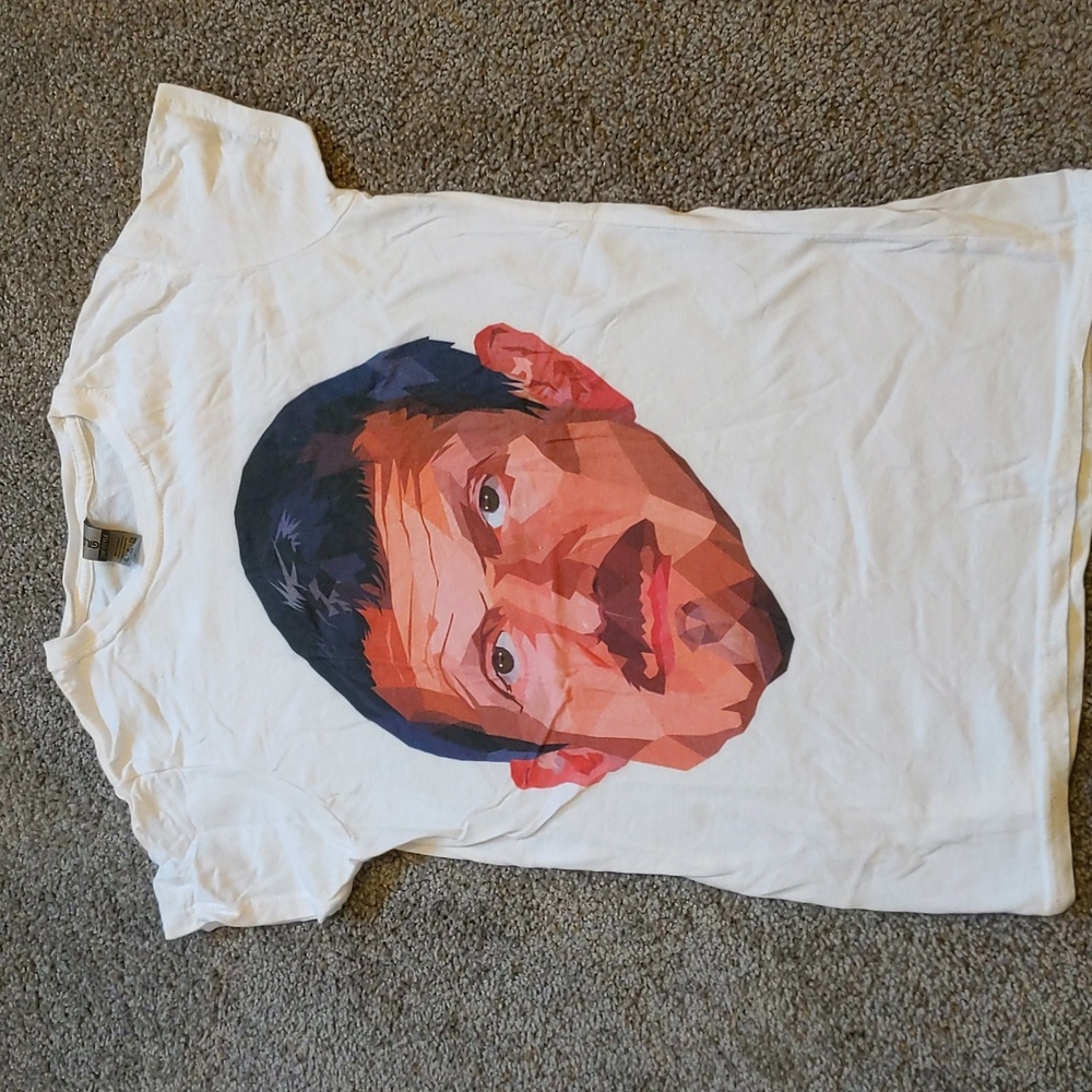 Guenther Steiner t-shirt -nwot formula one fan merch